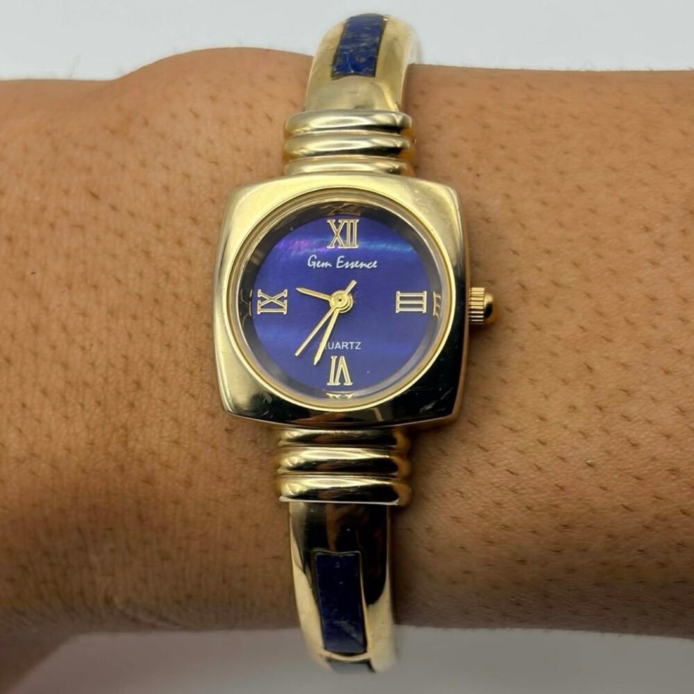 Blue & Gold Gem Essence Watch